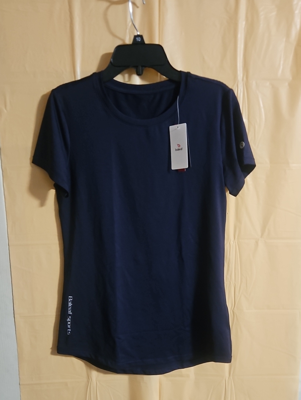 BALEAF NAVY BLUE WOMENS SHORT SLEEVE: NEW WITH TAGS: SIZE XS